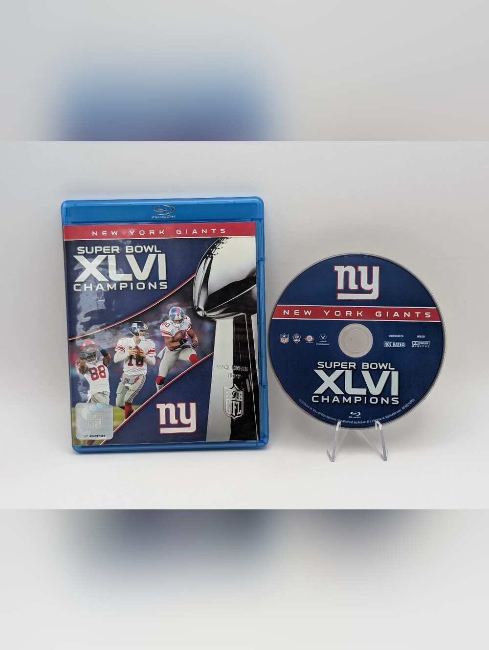 NFL Super Bowl XLVI: 2011 New York Giants (DVD, 2012)